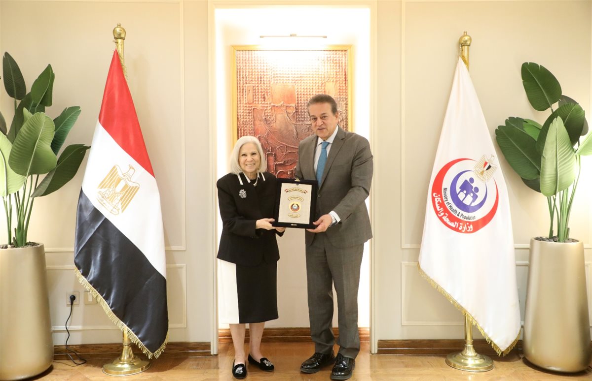 وزير الصحة والسفيرة هيفاء ابو غزالة