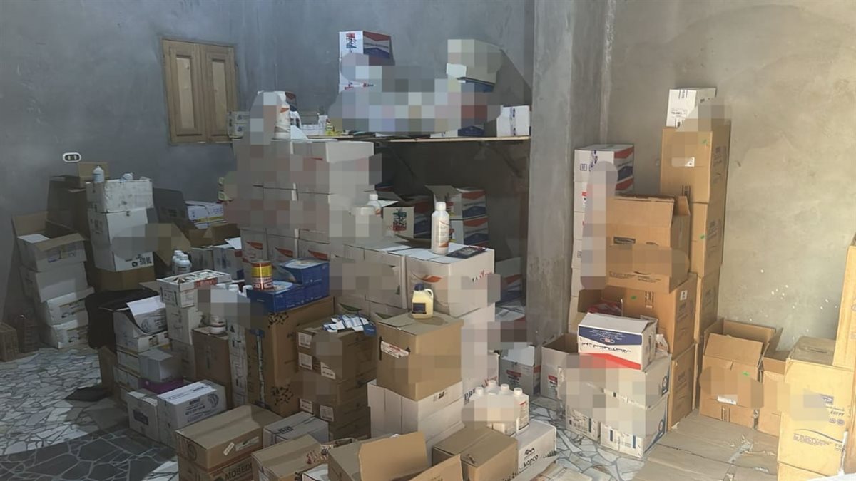 ضبط منشأة لتصنيع الأدوية البيطرية بعلامات تجارية وهمية في المنوفية