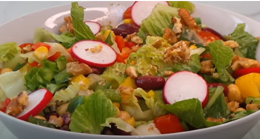 سلطات دايت للعشاء