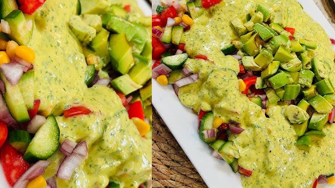 أفضل طريقة لعمل السلطة الخضراء الصحية للدايت