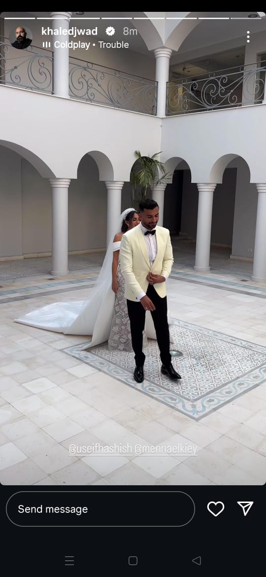 حفل زفاف منة عدلي القيعي ويوسف حشيش