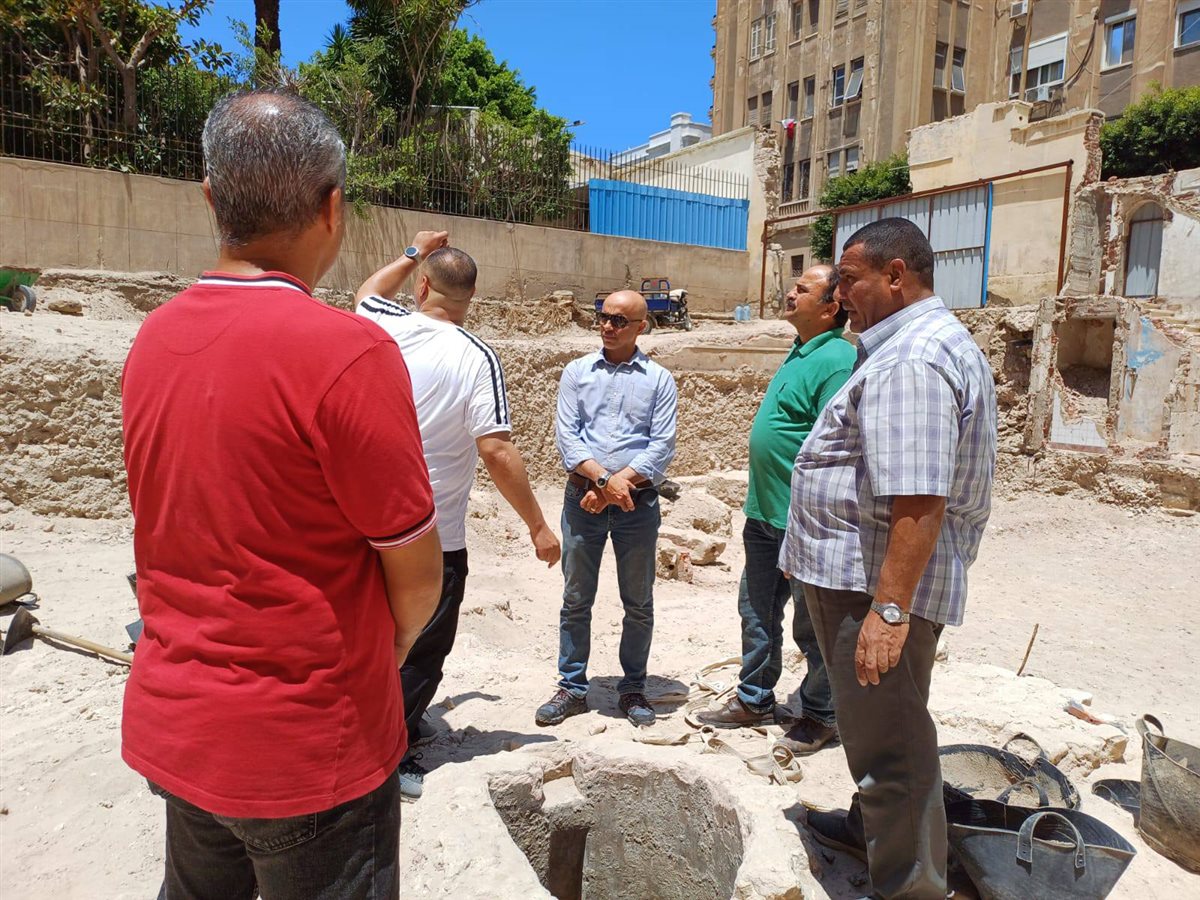 مدير آثار الإسكندرية يستقبل رئيس آثار الوجه البحري