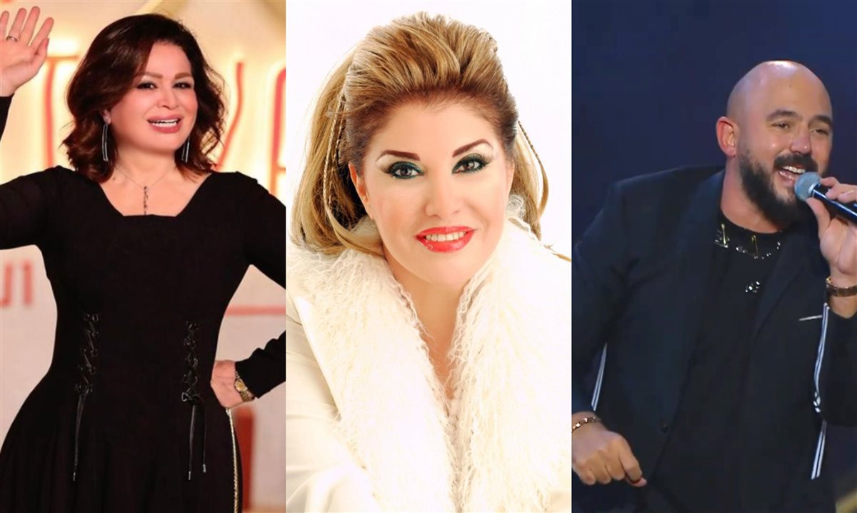 محمود العسيلي وهالة سرحان وإلهام شاهين