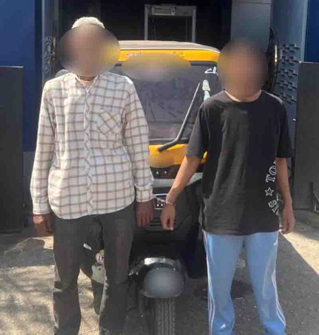 الشاب ووالده