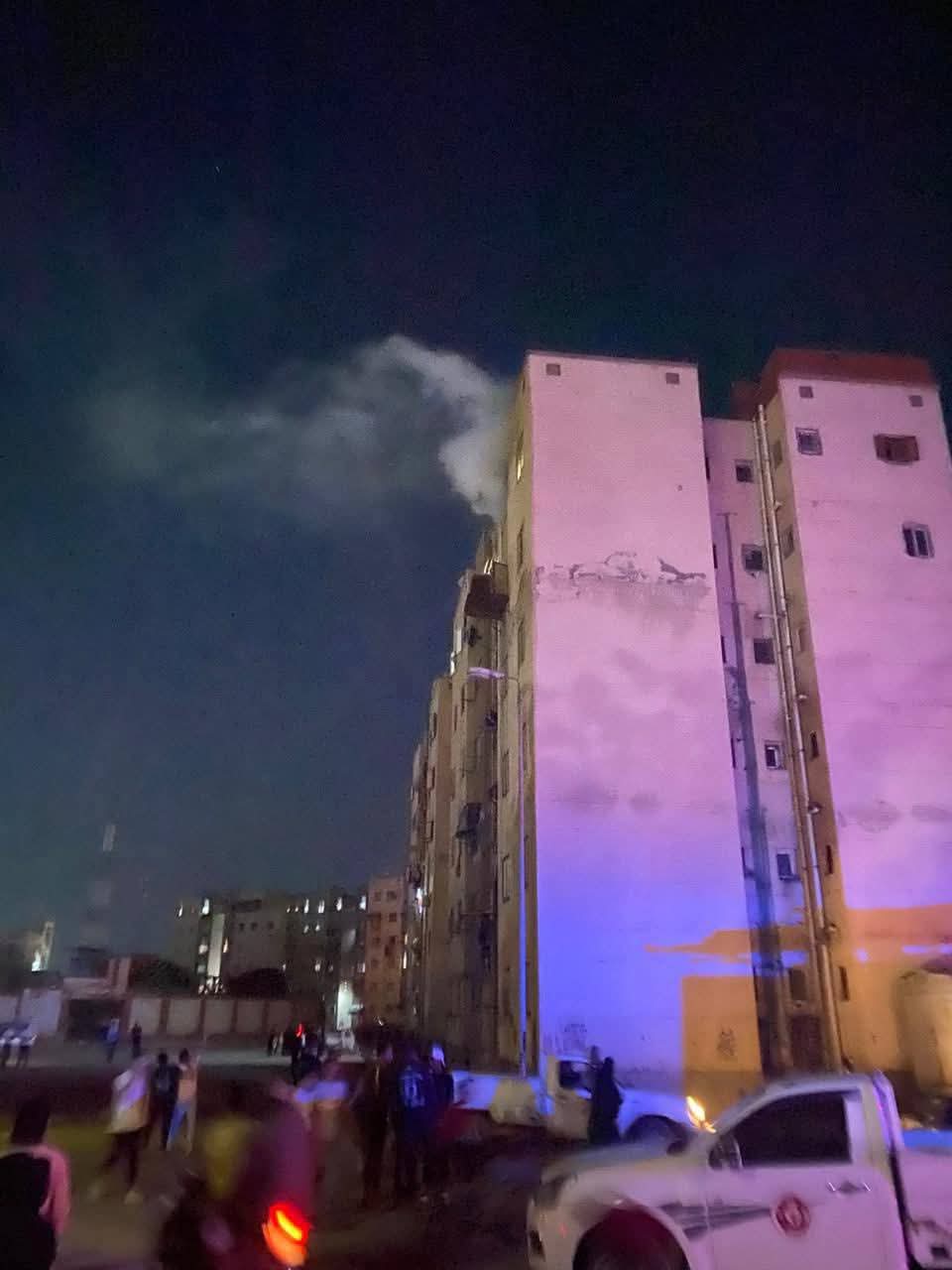 حريق ببورسعيد 