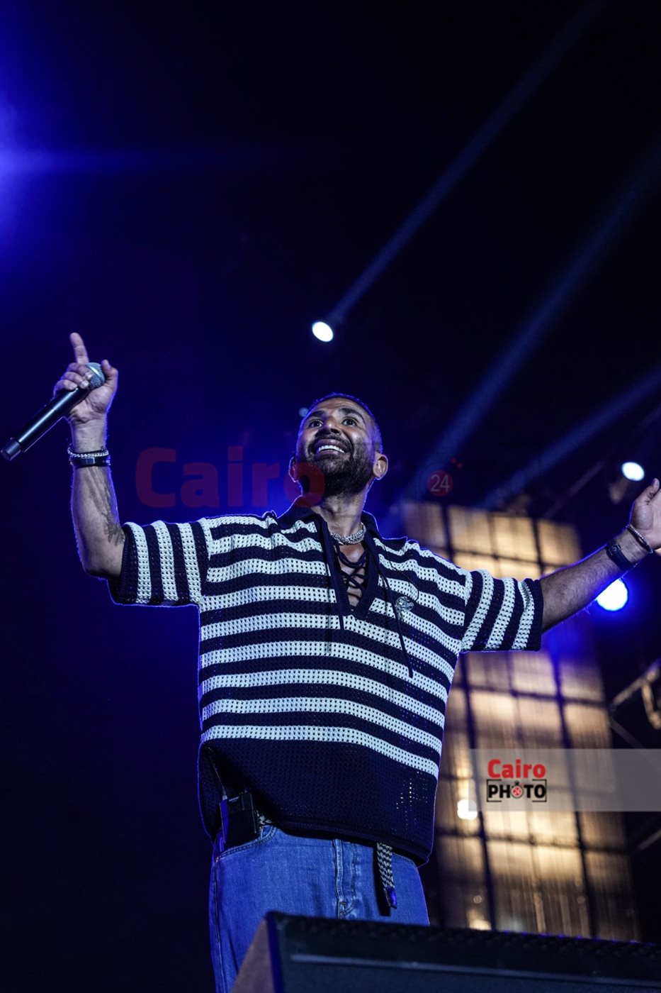 لقطات من حفل أحمد سعد في نادي الشمس