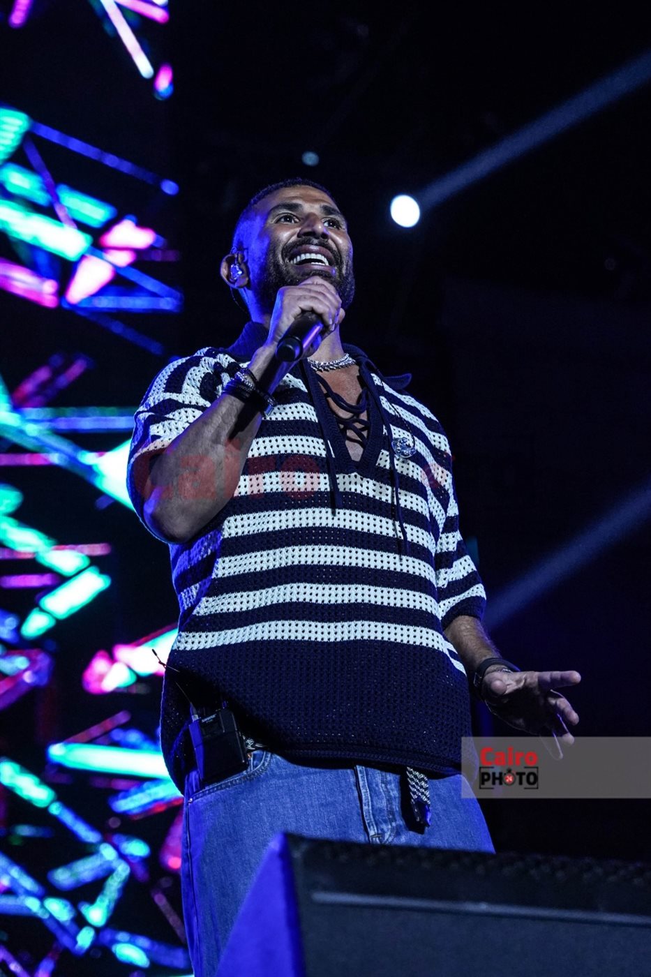 لقطات من حفل أحمد سعد في نادي الشمس