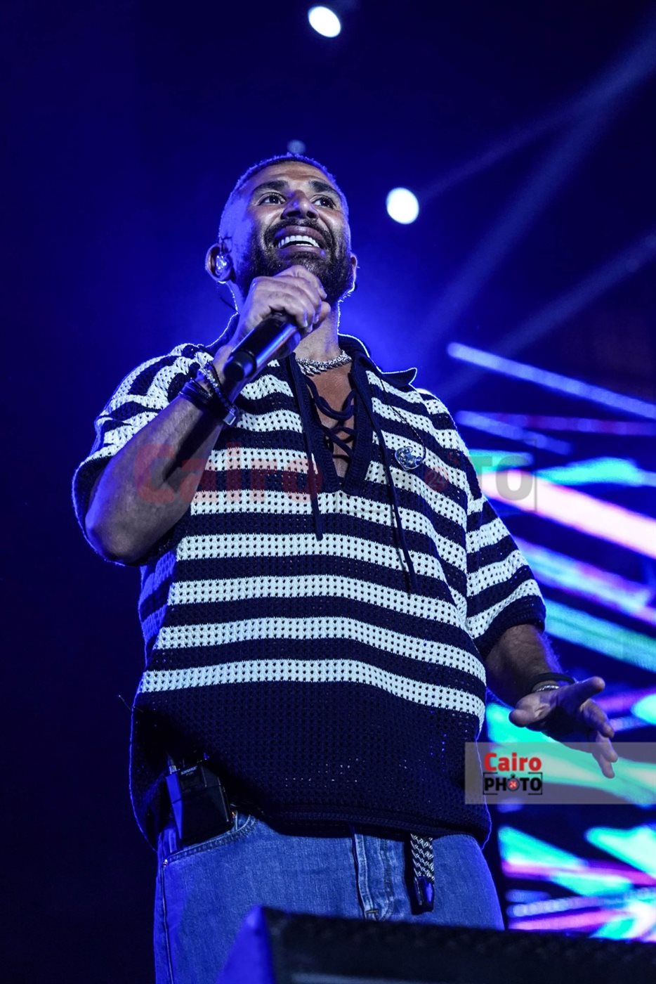 لقطات من حفل أحمد سعد في نادي الشمس