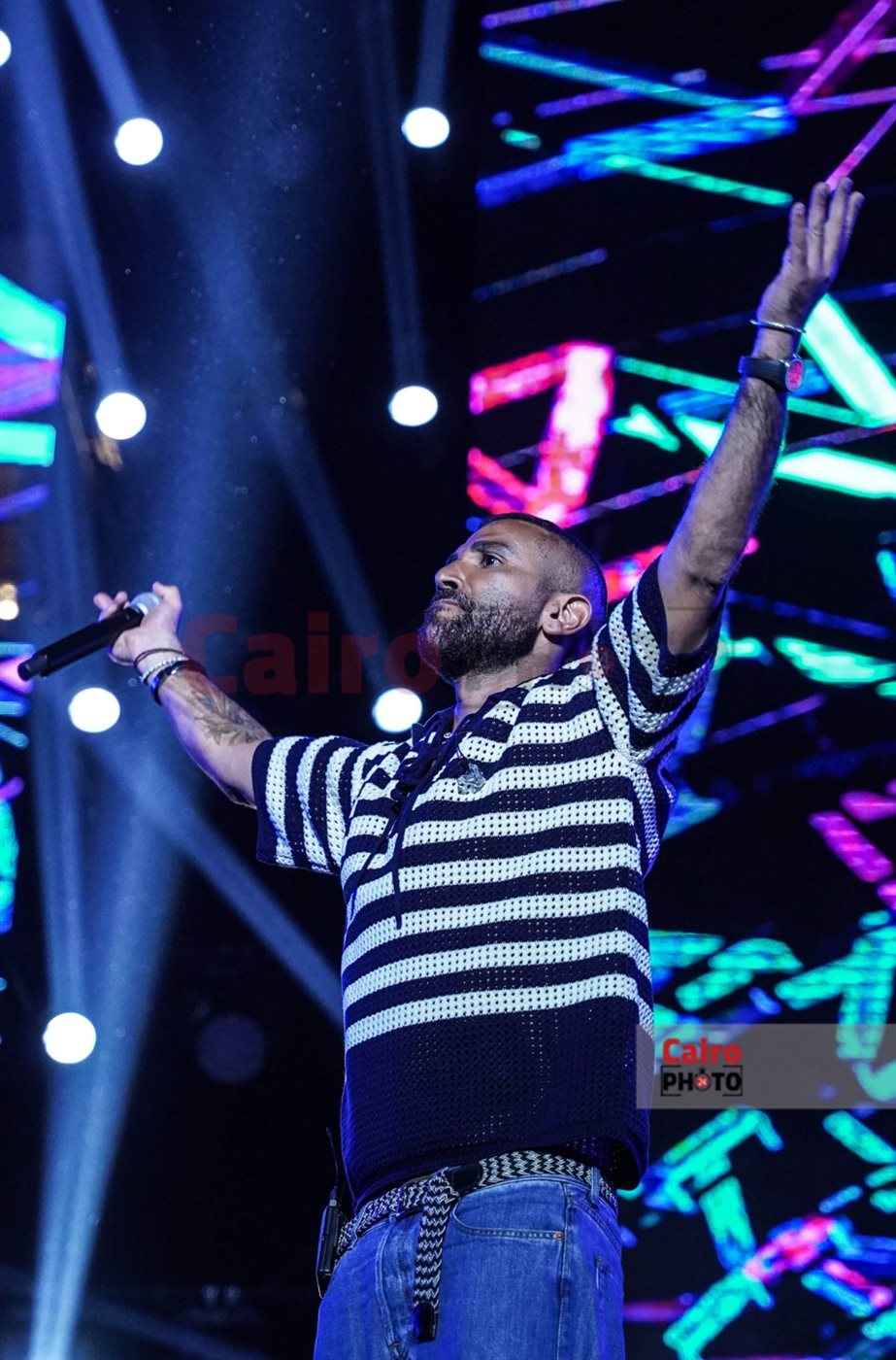 لقطات من حفل أحمد سعد في نادي الشمس