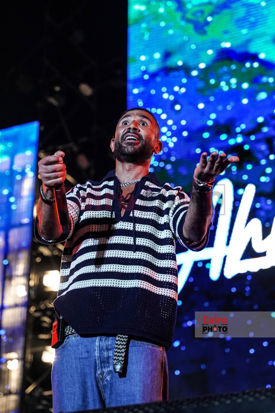 لقطات من حفل أحمد سعد في نادي الشمس