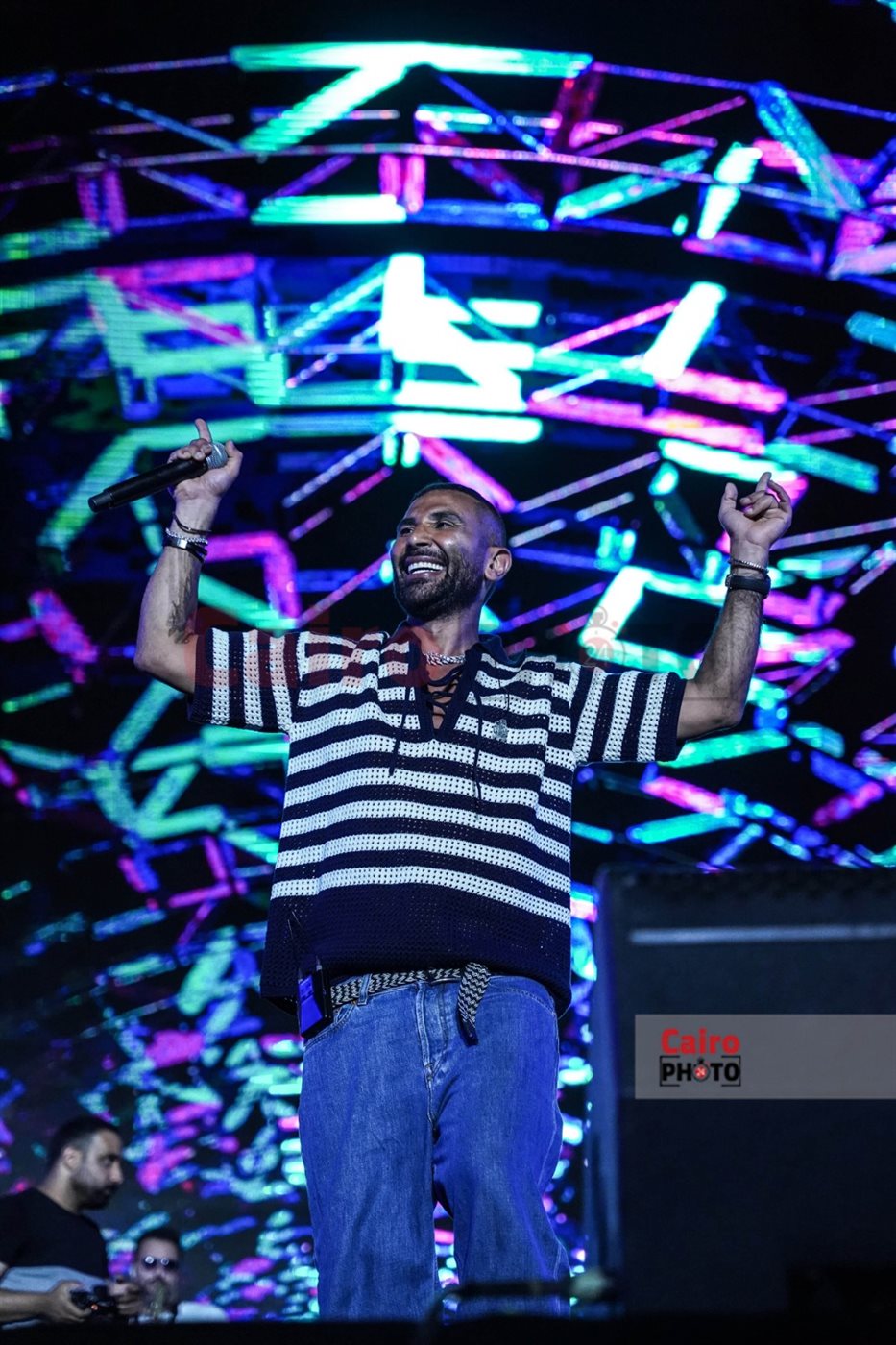 لقطات من حفل أحمد سعد في نادي الشمس