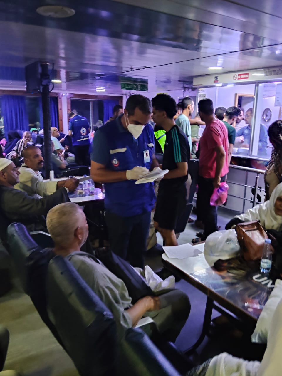 وصول الحجاج إلى ميناء نويبع 