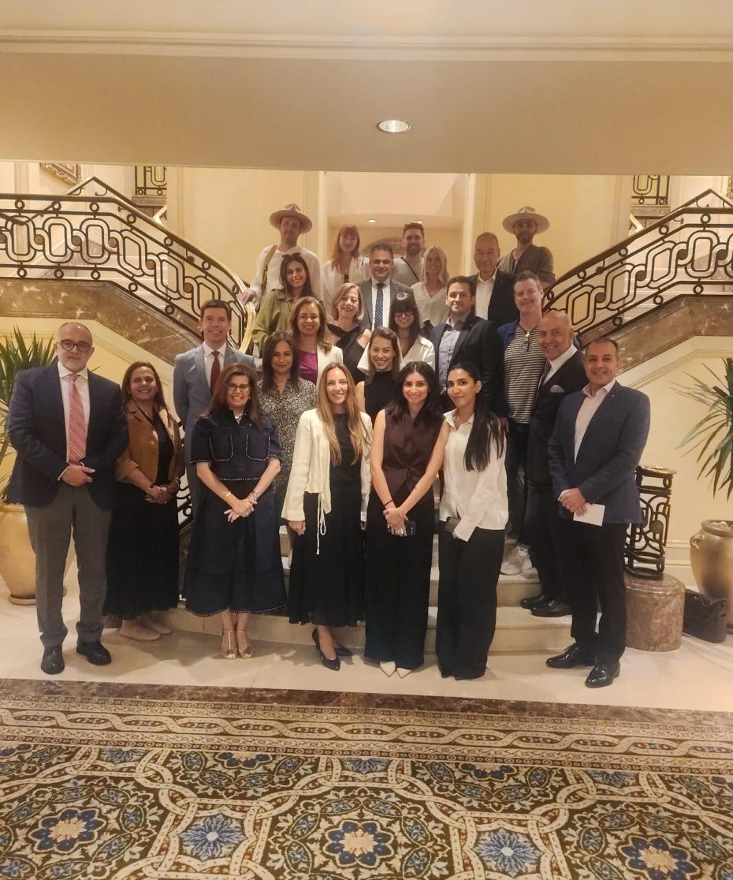 وفد من المؤثرين الأمريكان في الغردقة