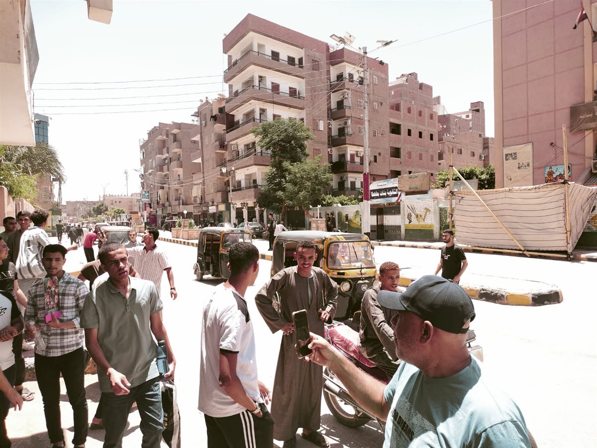 طلاب الثانوية الأزهرية بسوهاج