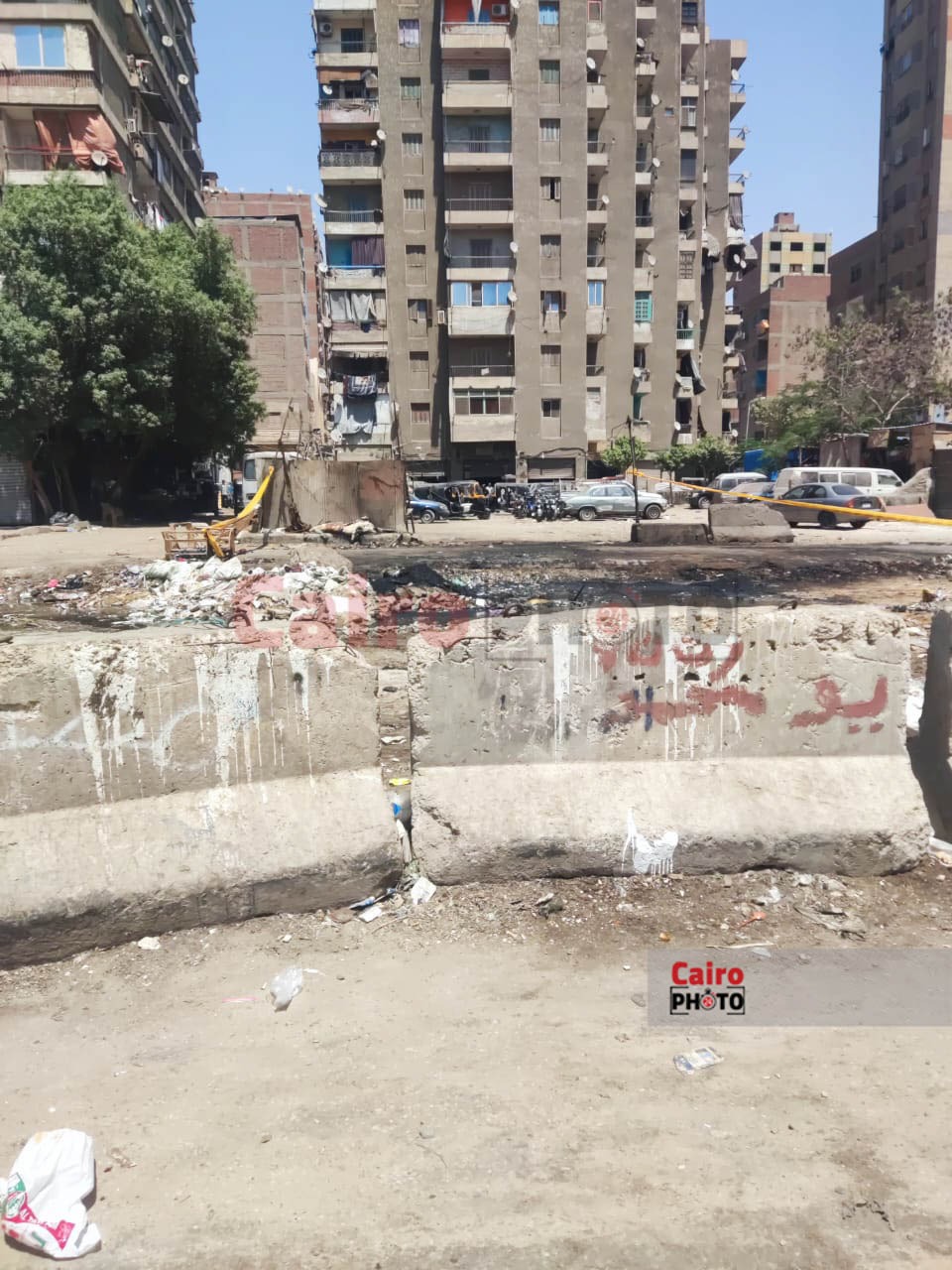 انفجار خط غاز البساتين