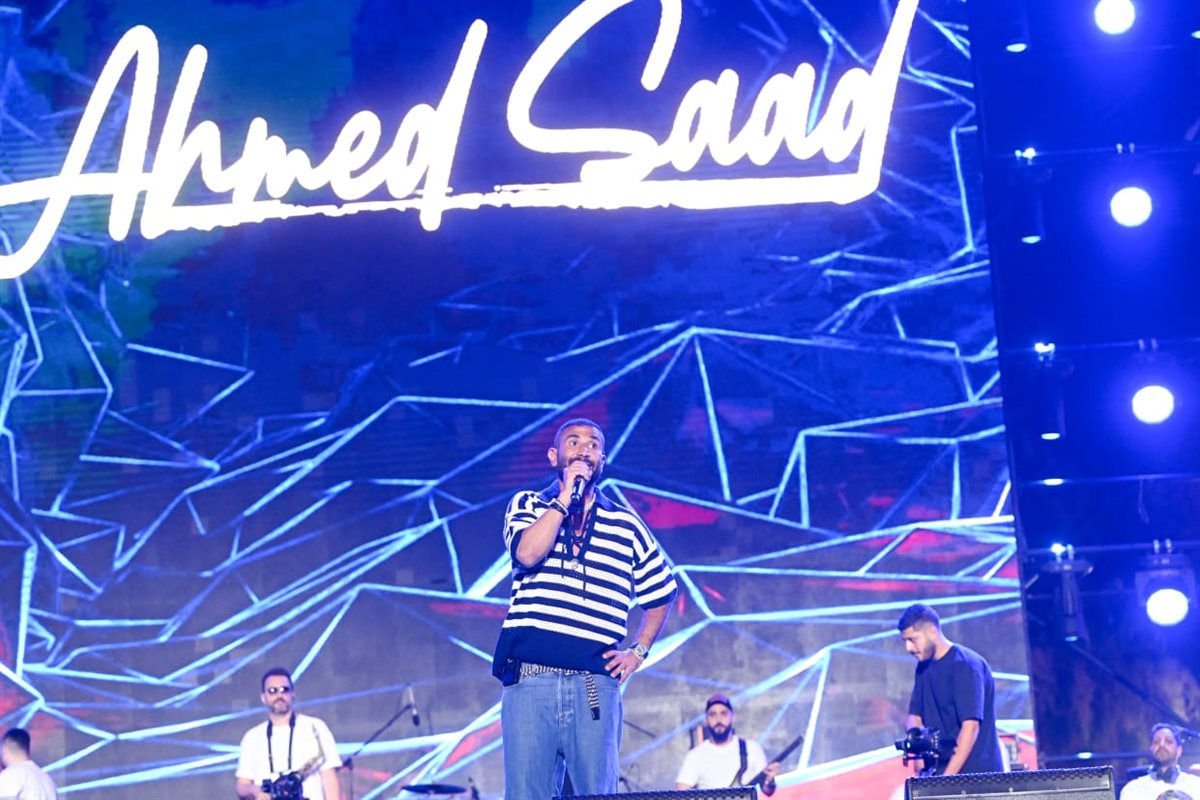 حفل أحمد سعد في نادي الشمس (14)