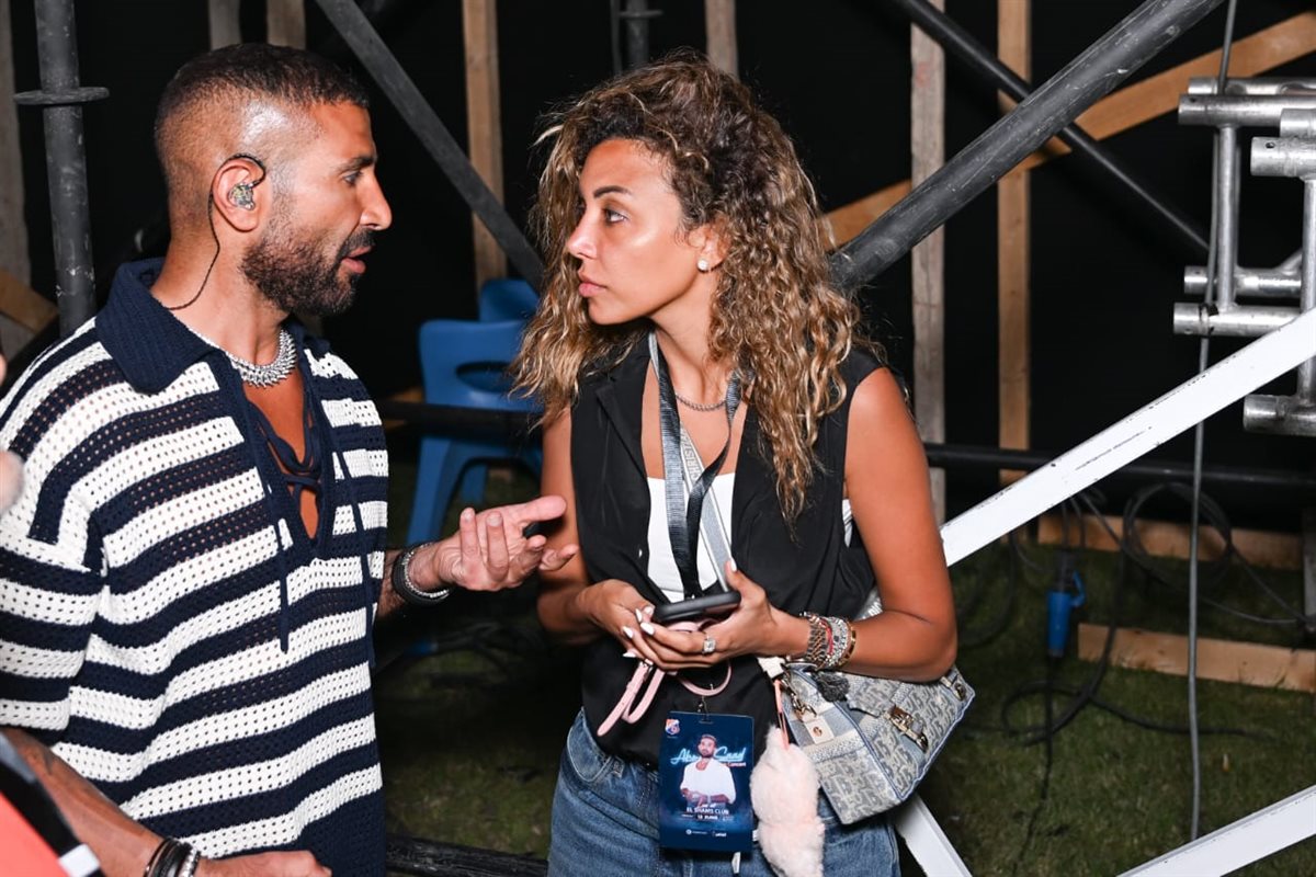 حفل أحمد سعد في نادي الشمس (16)