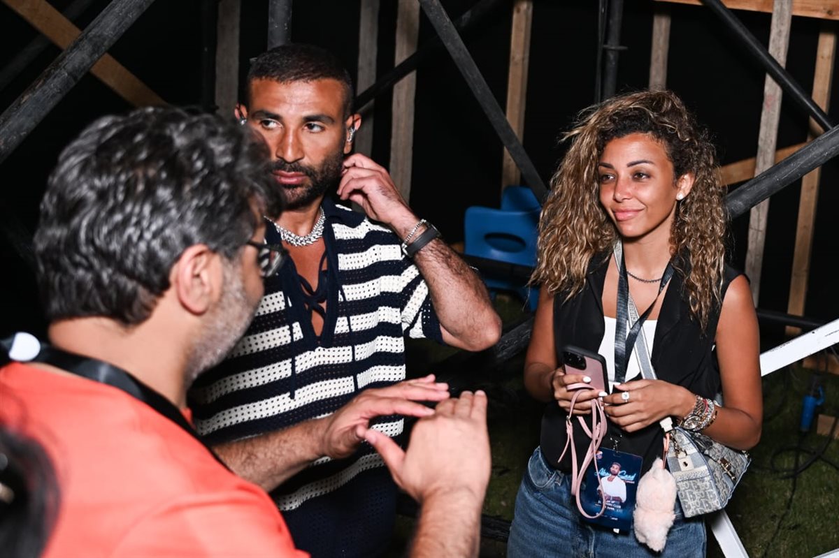 حفل أحمد سعد في نادي الشمس (17)