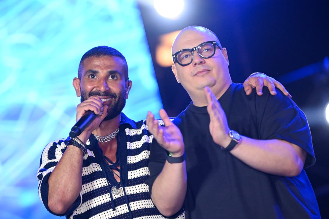 حفل أحمد سعد في نادي الشمس (21)