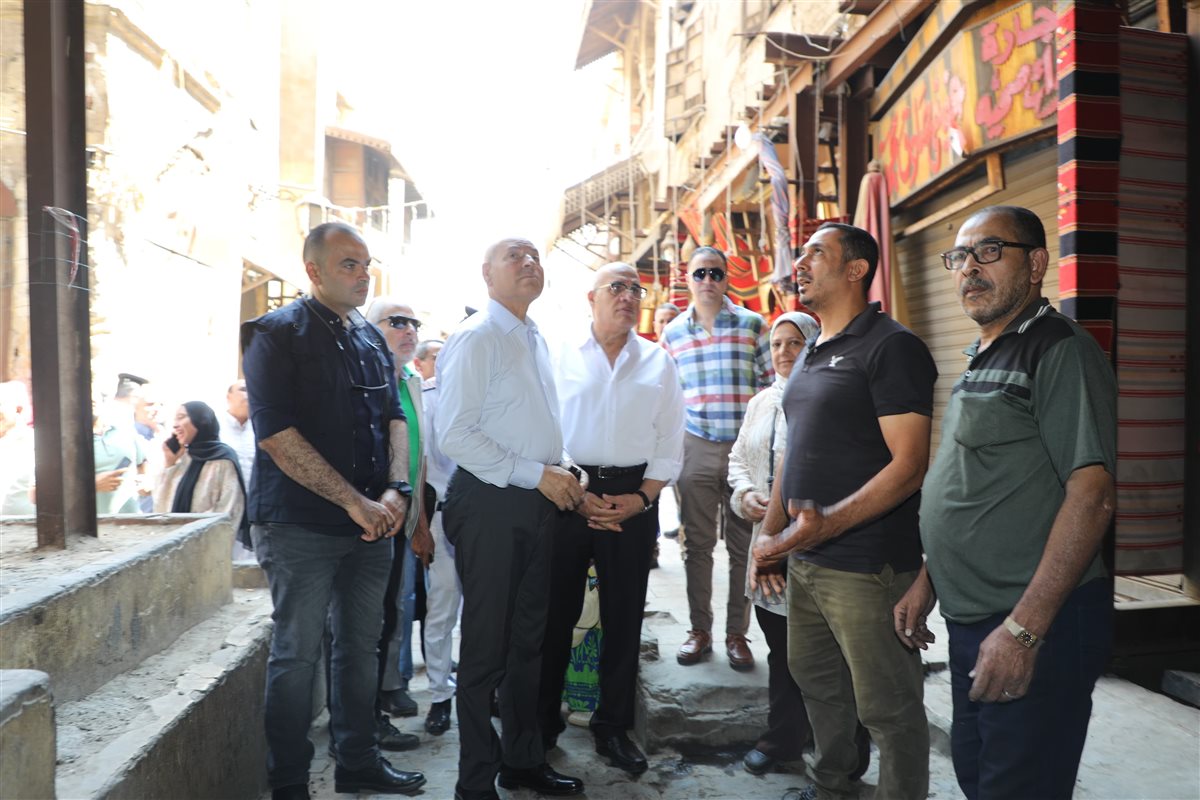 جولة تفقدية بمنطقة وسط القاهرة