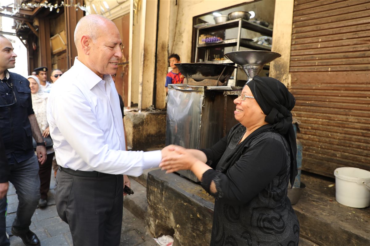 جولة تفقدية بمنطقة وسط القاهرة