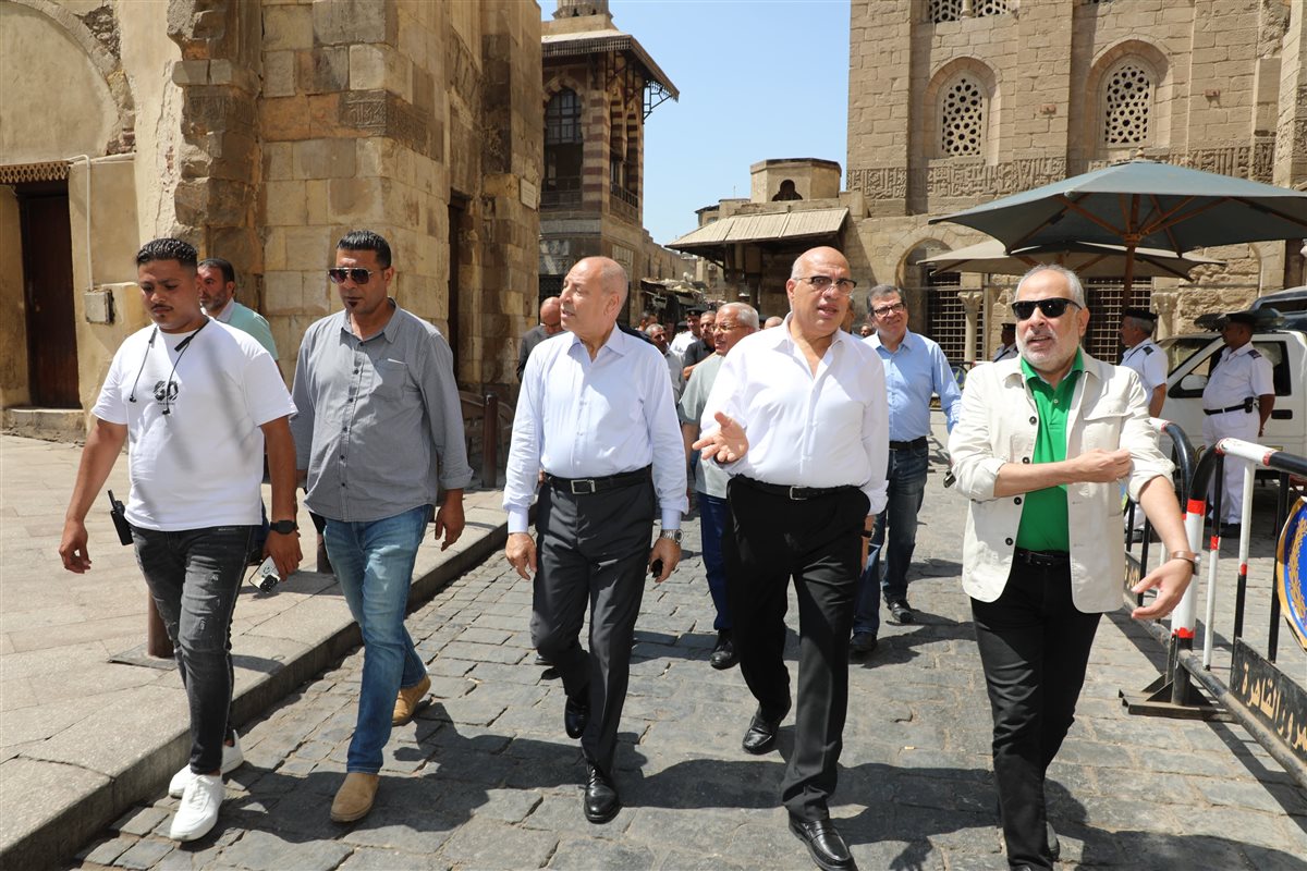 جولة تفقدية بمنطقة وسط القاهرة