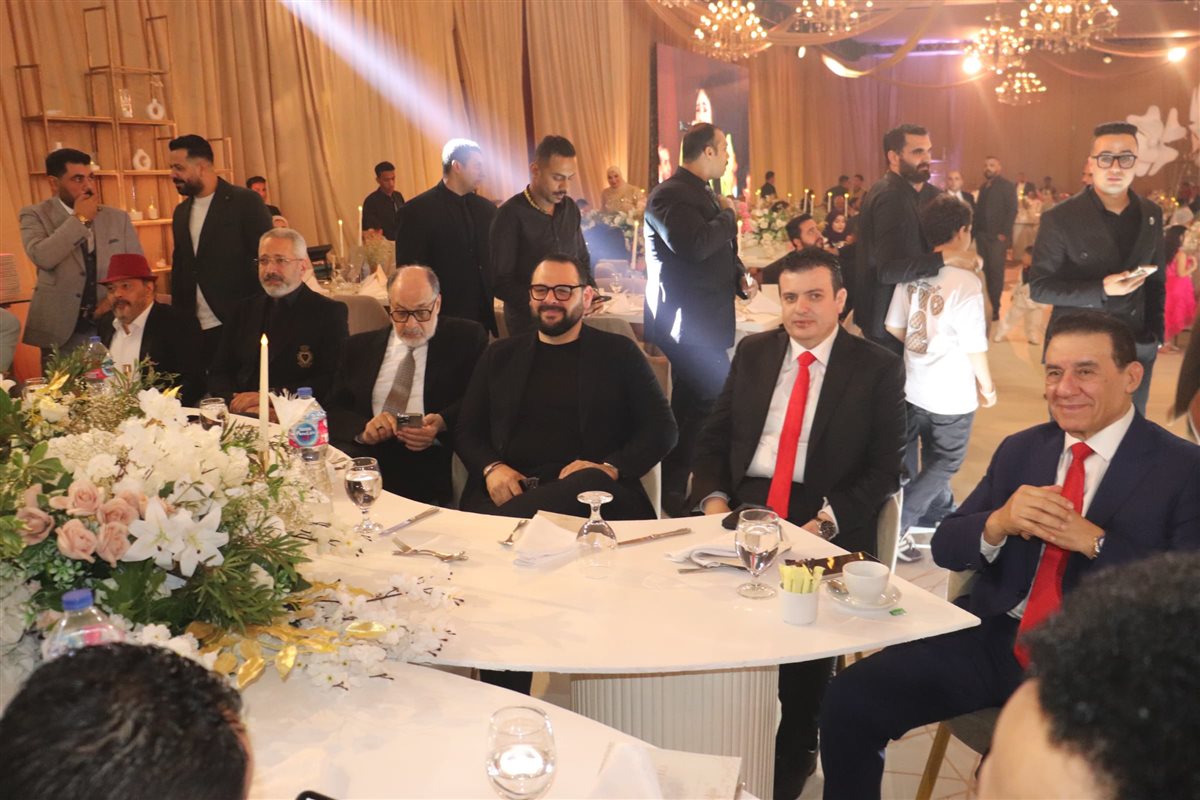 حفل زفاف استثنائي لشقيقة المهندس مصطفى فايد