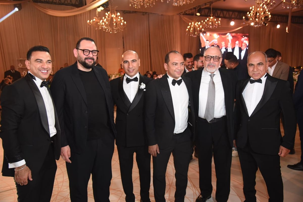 حفل زفاف استثنائي لشقيقة المهندس مصطفى فايد