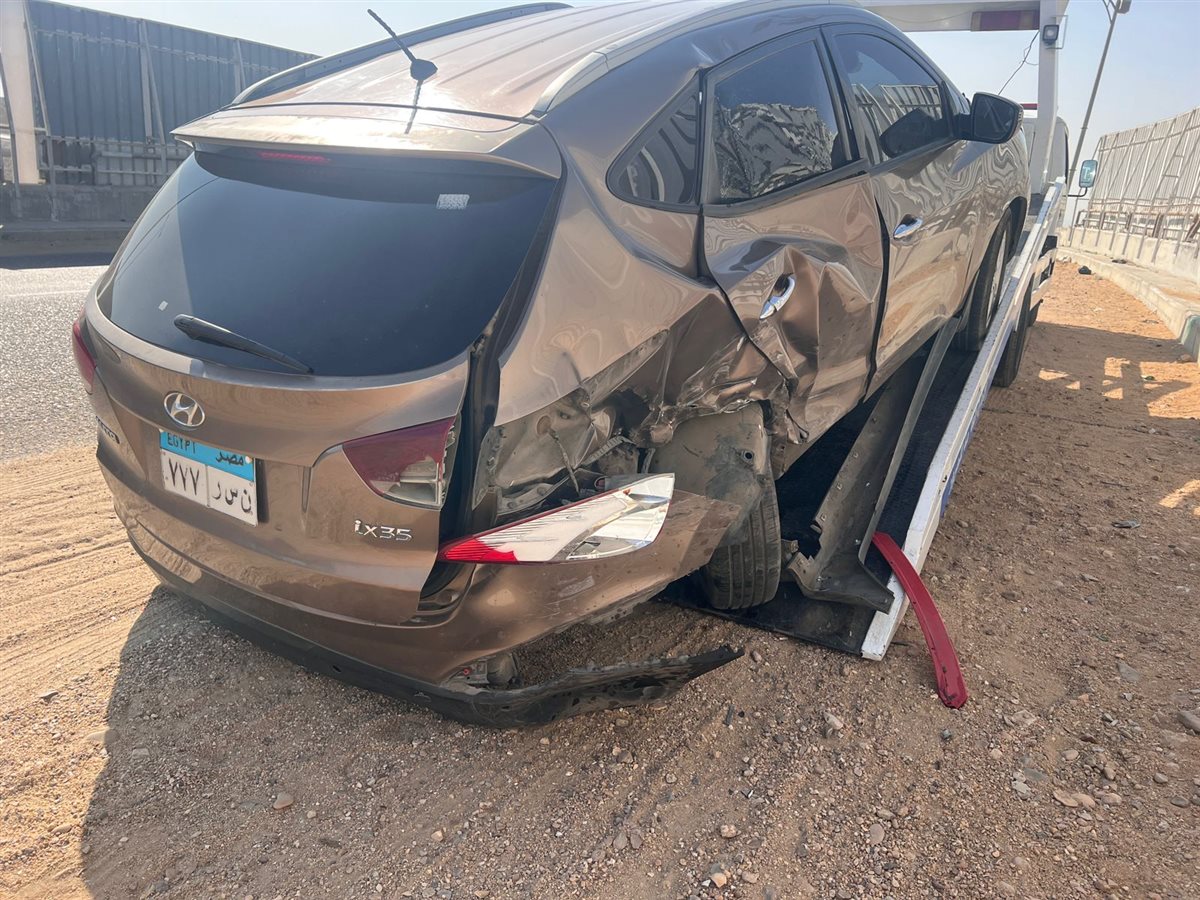 الشيخ مظهر شاهين يتعرض لحادث على طريق السويس