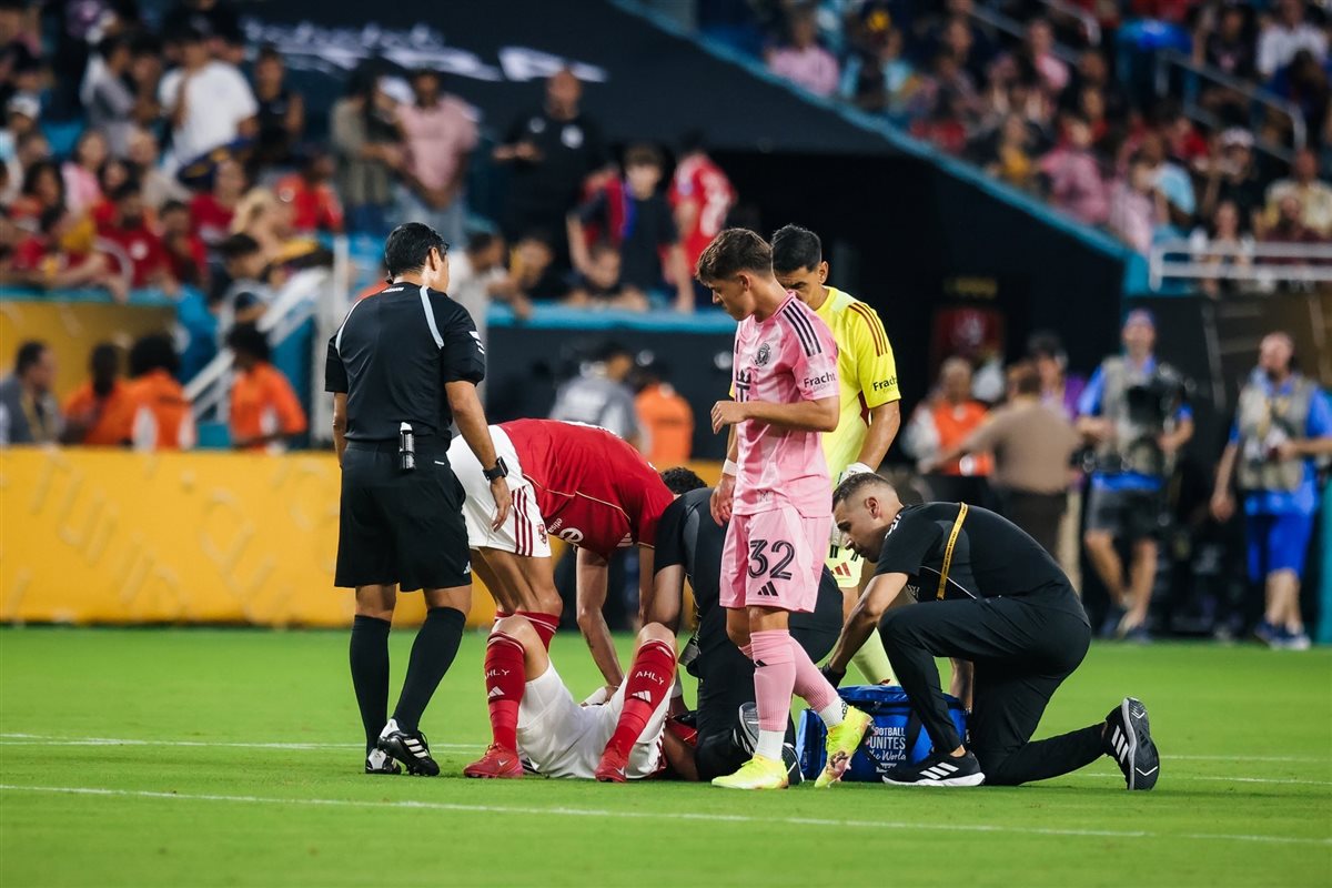 إصابة إمام عاشور في مباراة الأهلي وإنتر ميامي