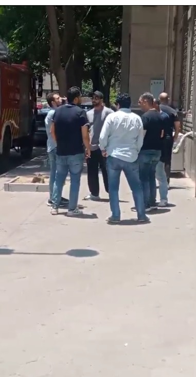 لقطات من جنازة نجل الموسيقار صلاح الشرنوبي