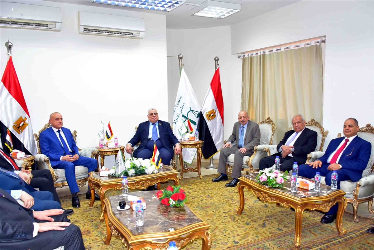 محافظ الأقصر وافتتاح مكتب توثيق مجلس الدولة 