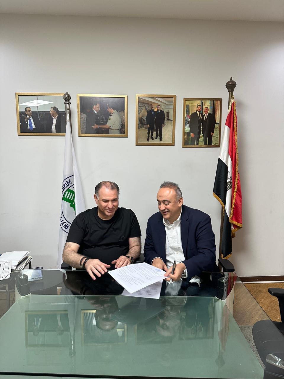 خلال توقيع بروتوكول التعاون