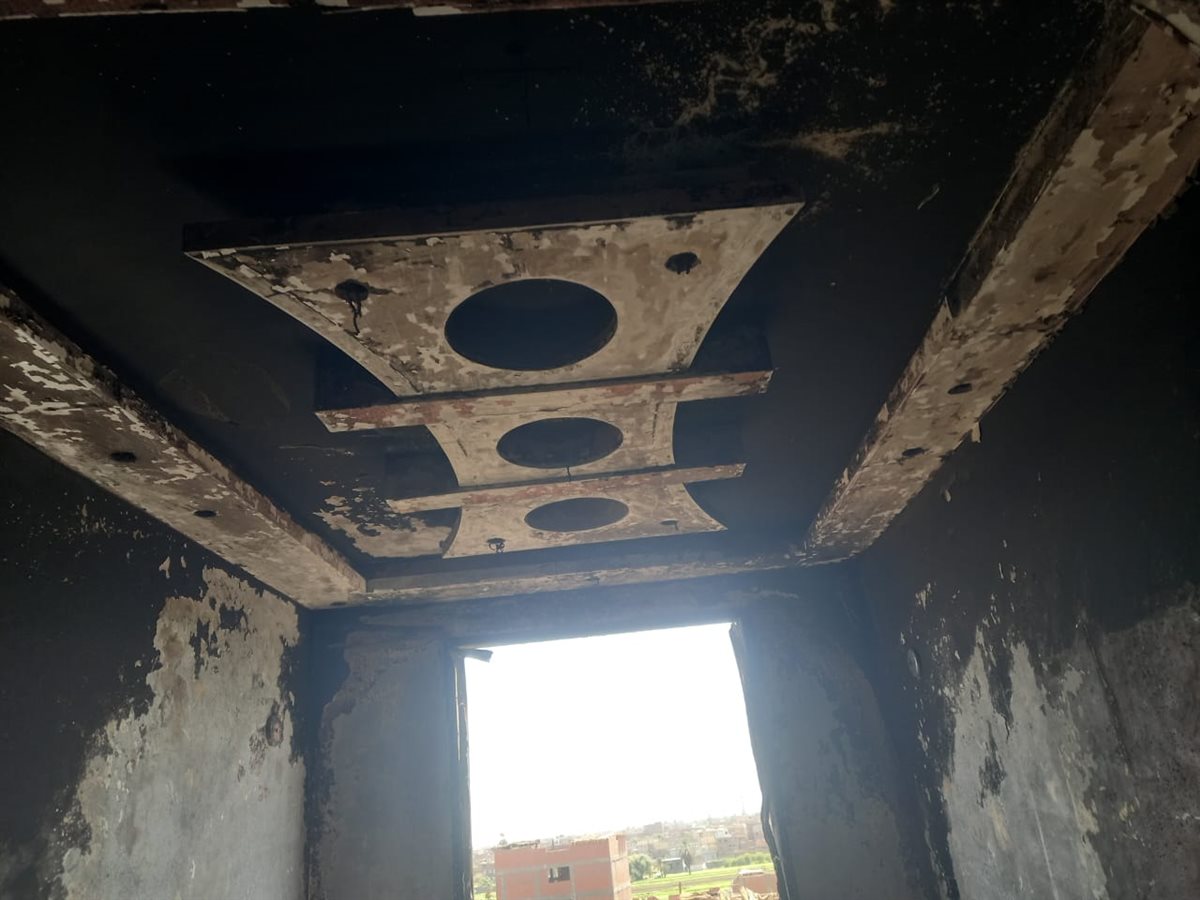 السيطرة على حريق نشب في شقة سكنية