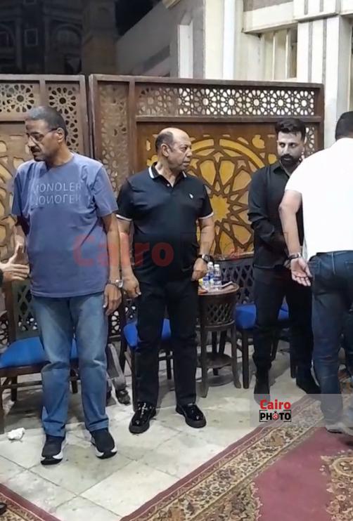 <strong>صور عزاء والد محمد طارق </strong>