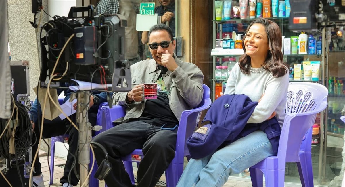 صور جديدة من كواليس مسلسل فات الميعاد