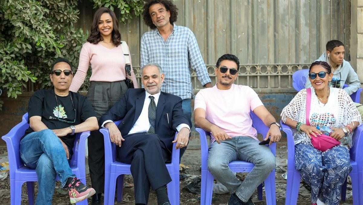 صور جديدة من كواليس مسلسل فات الميعاد