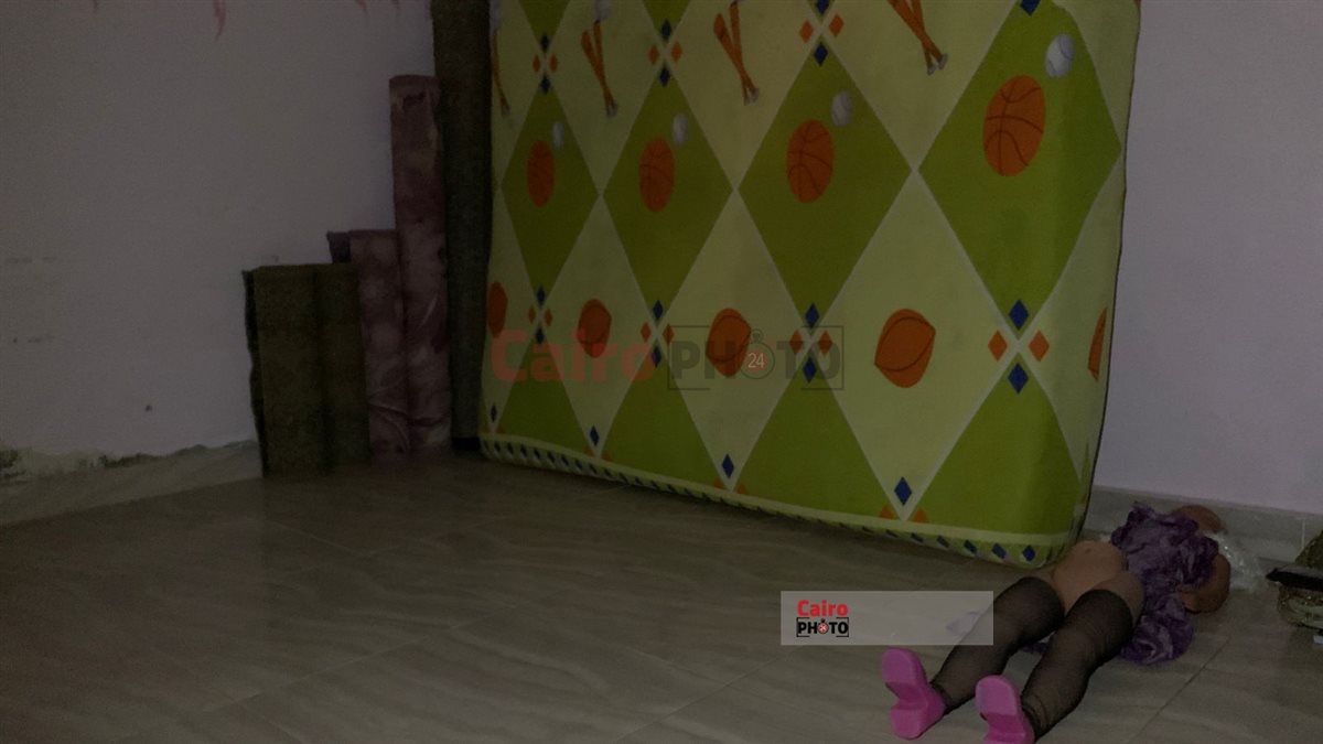 منزل السيدة المقتولة على يد زوجها ببورسعيد