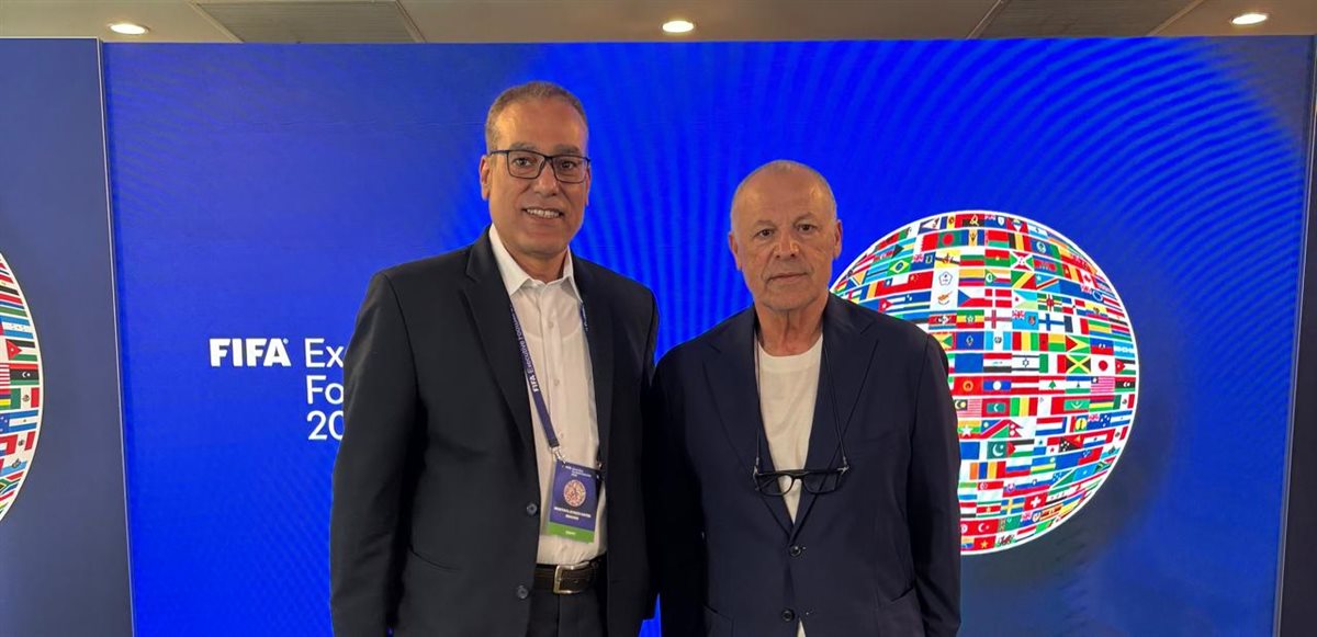 هاني أبوريدة ومصطفى عزام