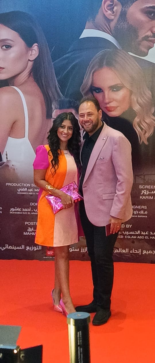 محمد علي رزق وزوجته