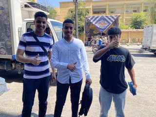 فرحة طلاب الثانوية العامة بالأقصر