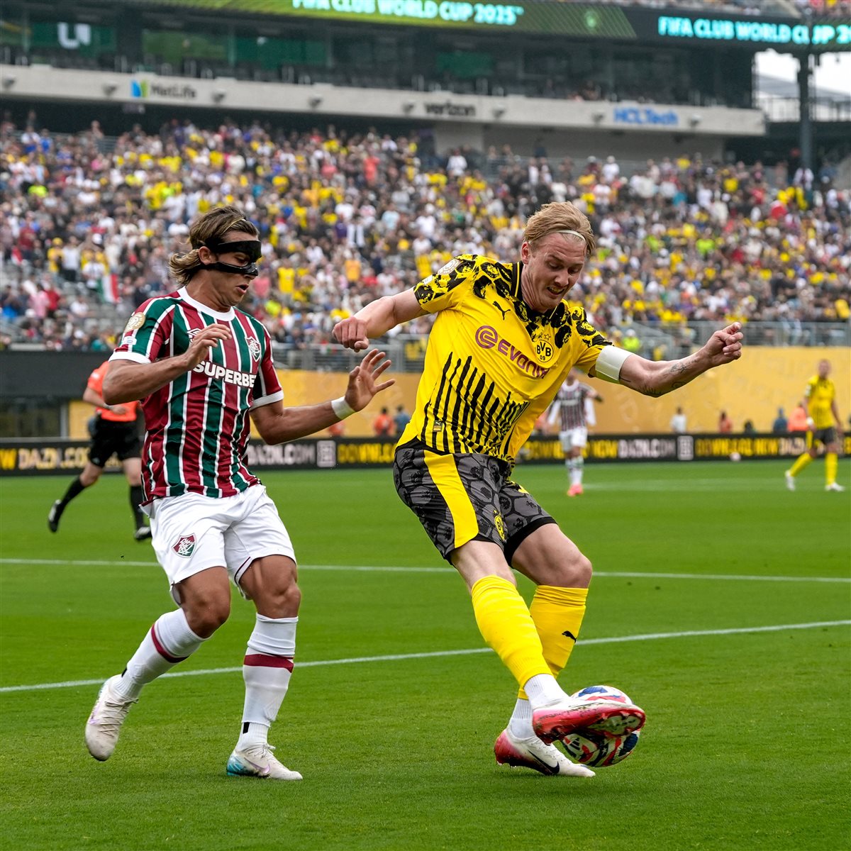 مباراة بوروسيا دورتموند وفلومينينسي البرازيلي في كأس العالم للأندية 2025