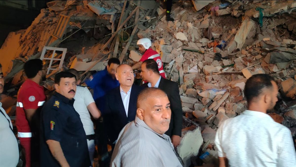 عقار السيدة زينب المنهار 