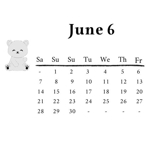 إجازات شهر يونيو 2025