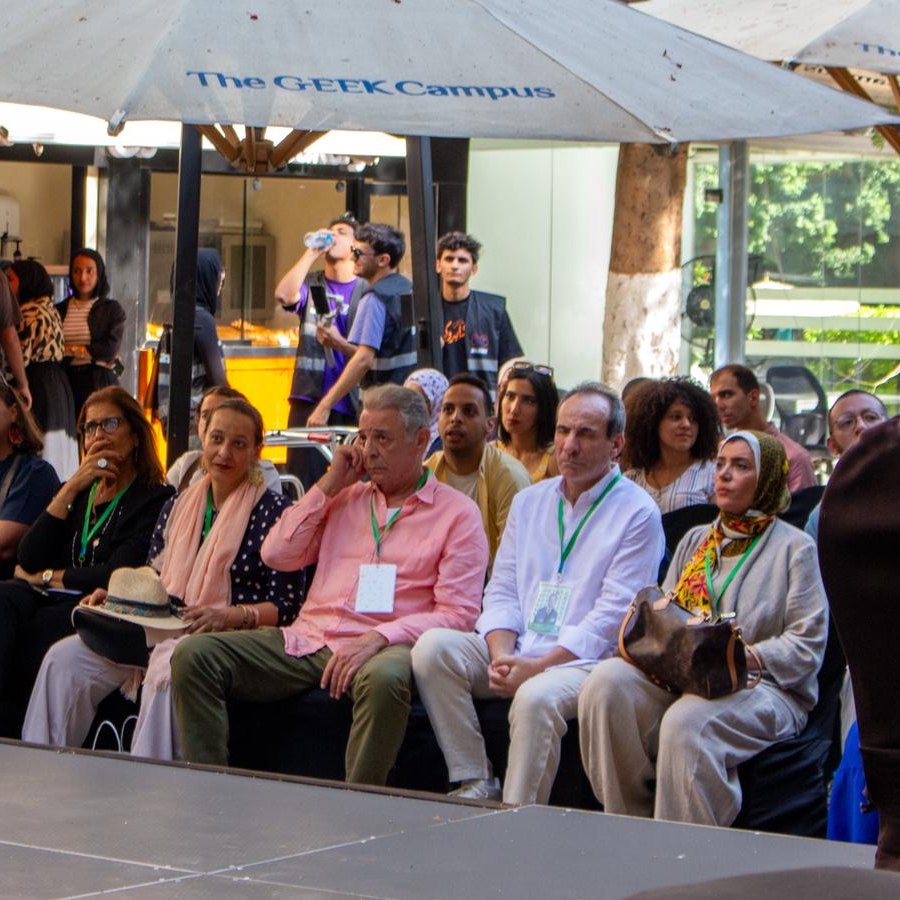 &nbsp;لقطات لـ عمرو سليم من فعالية القدرة على الفن لدعم مواهب وأشخاص من ذوي الإعاقة