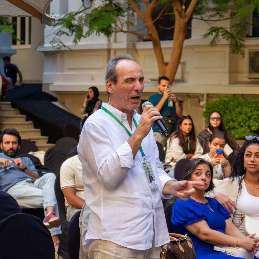 &nbsp;لقطات لـ عمرو سليم من فعالية القدرة على الفن لدعم مواهب وأشخاص من ذوي الإعاقة