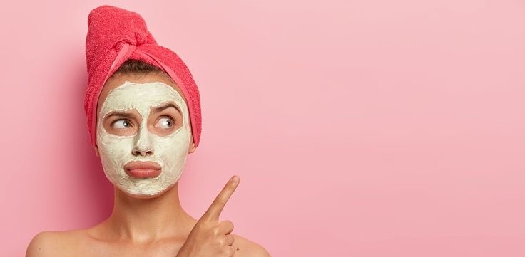 ماسك للوجه سهل بمكونين