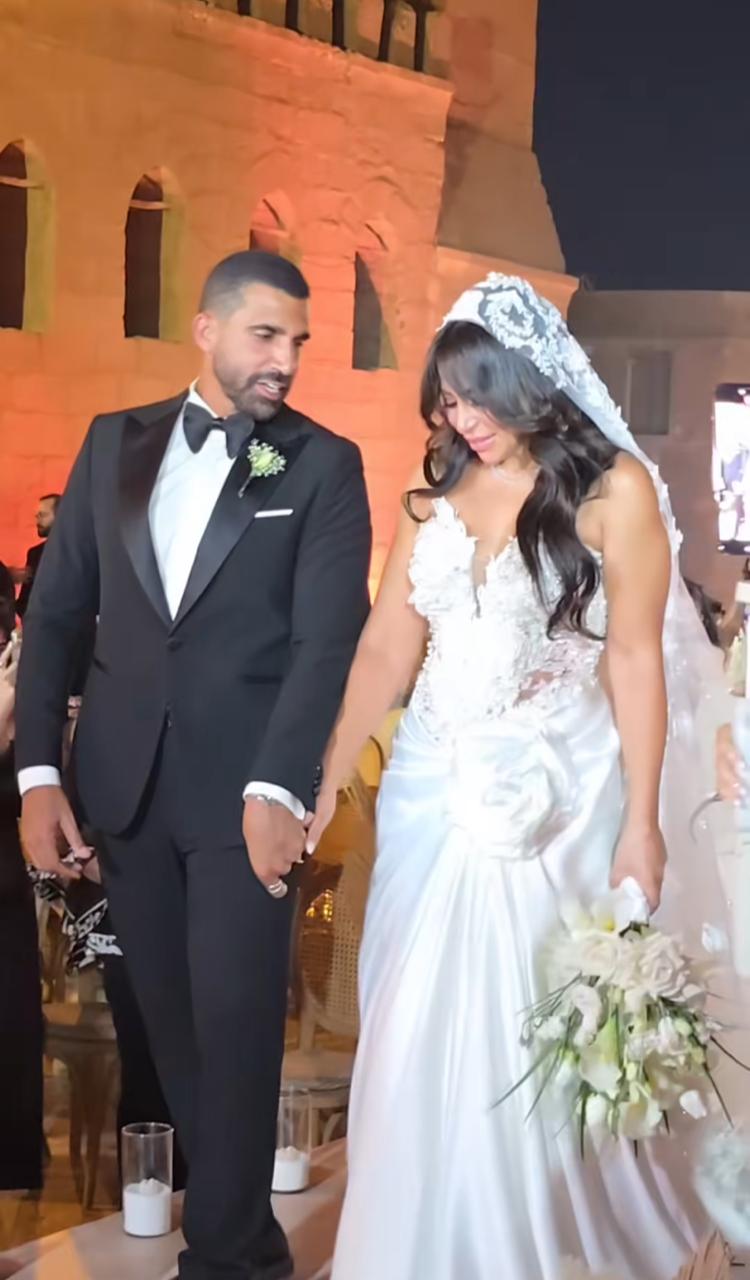 الصور الأولى من حفل زفاف ابنة ماجد المصري