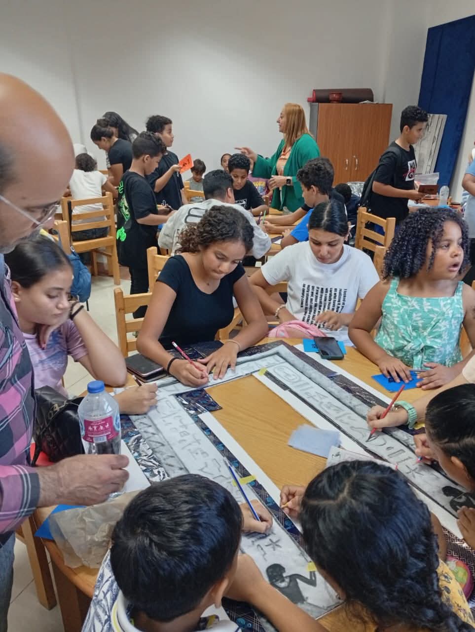 ورشة تفاعلية للأطفال عن العمارة المصرية القديمة 