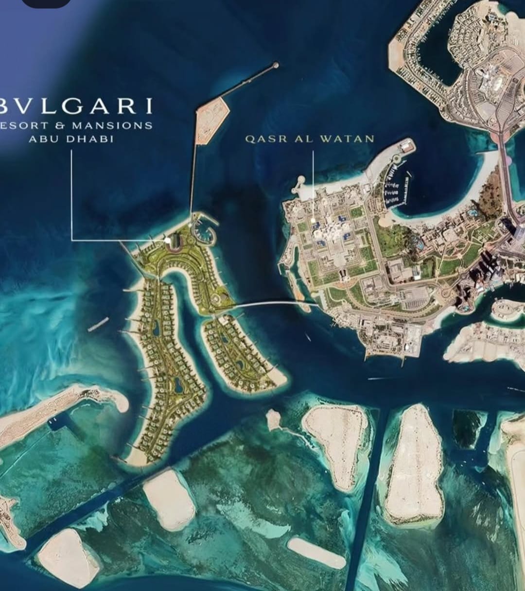 رسم تخطيطي للجزيرة وتنفيذ المشروع